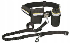 Trixie Pas Biodrowy Hands Free czarna