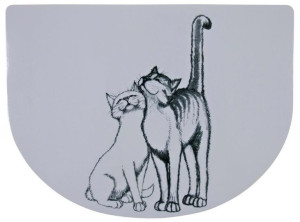 Trixie Podkładka pod miski PUSSY CAT 40x30cm