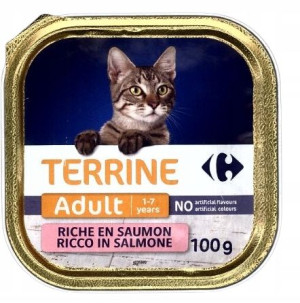 Terrine szalka dla kota z Łososiem 100g