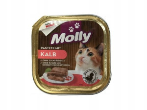 Molly szalka dla kota z cielęciną 100g