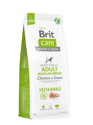 Brit Care Sustainable Medium Chicken Insect 12kg
