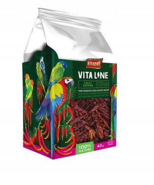 Vitapol VitaLine Papryka Chili dla papug 40g