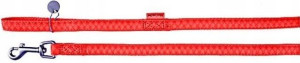 Smycz Mac Leather 15mm/1,2m czerwona 522015RO