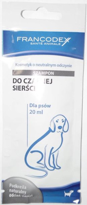 Francodex Szampon do sierści czarnej 20ml saszetka