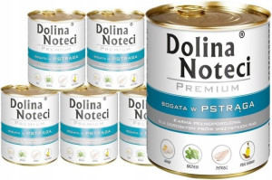Dolina Noteci Premium Bogata w pstrąga 6x800g