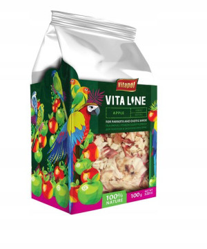 Vitapol VitaLine Jabłko dla papug 100g