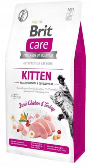 Brit Care Cat Grain Free Kitten 7kg dla kota