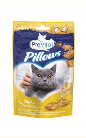 PreVital Snacks PILLOWS kurczak+ser 60g