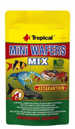 Tropical Mini Wafers Mix pokarm dla ryb sasz. 90g