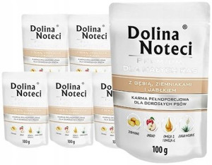 Dolina Noteci Small Gęś Ziemniaki Jabłko 10x100g