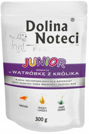 DOLINA NOTECI Junior Wątróbka z królika 300g
