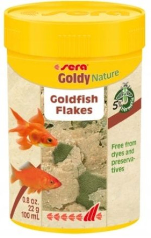 Sera Goldy Nature 100ml pokarm płatki złote rybki