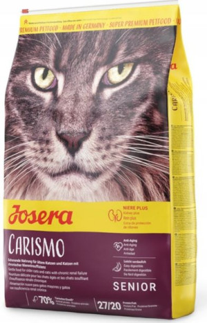 JOSERA Carismo Senior 10kg +Kot Bury 2,5kg