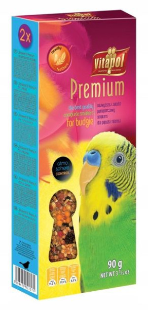 VITAPOL PREMIUM Kolby dla papużki 2szt
