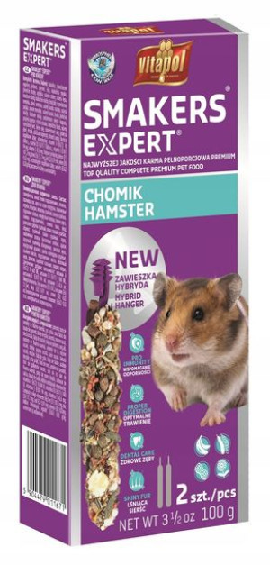VITAPOL Expert Smakers dla chomika 2szt 100g