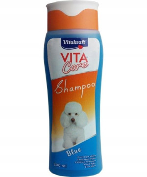 Vitakraft Szampon niebieski 300ml z olejkiem nork