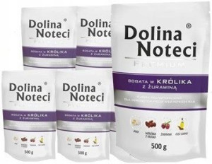 Dolina Noteci Królik z żurawiną 10x500g