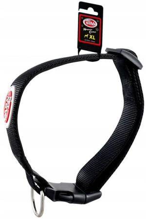 Pet Nova Obroża nylonowa XL 2,5cm 33-52cm czarna