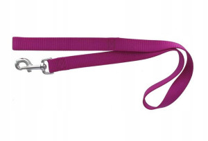 Zolux Smycz nylon 1m/20mm fuksja