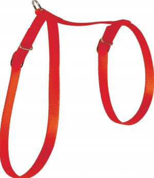 Zolux Szelki nylon "step in"10mm czerwo