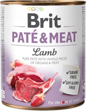 Brit Care Pate&Meat Lamb 800g