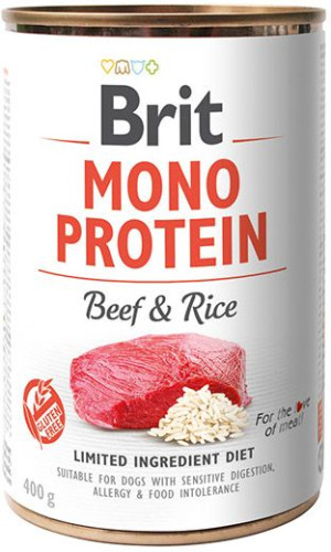 Brit Care Mono Protein Beef & Rice 400g