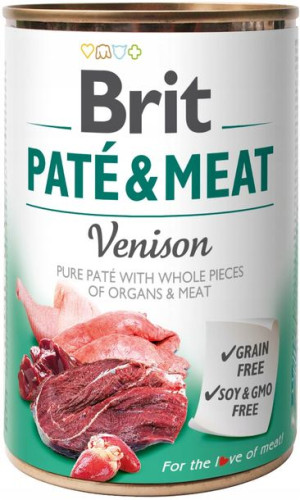 Brit Care Pate&Meat Venison 400g
