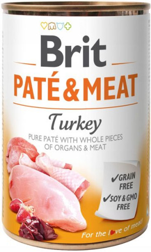 Brit Care Pate&Meat Turkey 400g