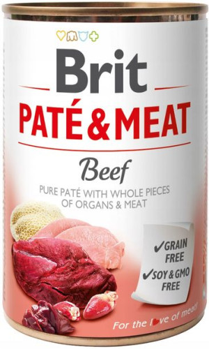 Brit Care Pate&Meat Beef 400g