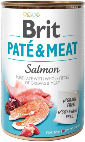 Brit Care Pate&Meat Salmon 400g