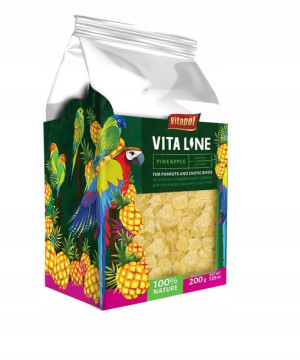 Vitapol VitaLine Ananas przysmak dla papug 200g