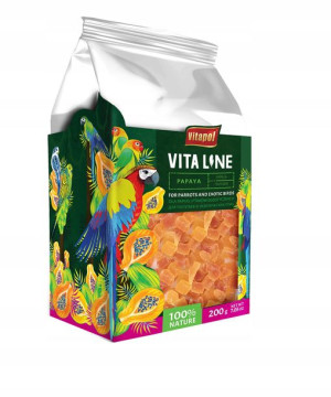 Vitapol VitaLine Papaja dla papug 200g