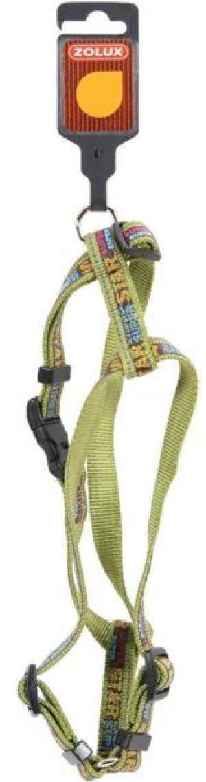 SUPERSTAR Szelki regulowane 15mm zielone 466106VER