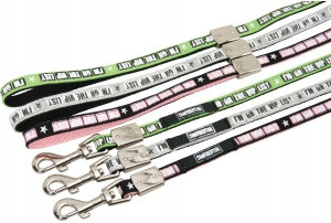 Zolux ENVY VIP Smycz 15mm-1,2m szara 466305GRI