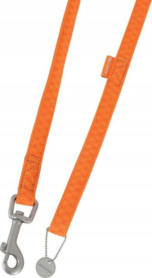 Zolux Smycz Mac Leather 15mm/1,2m pomarańczowa