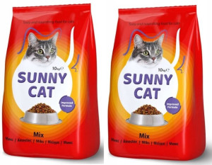 Sunny Cat Adult karma kota kura wątróbka 2x10kg