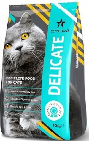 Elite Cat Adult Delicate dla kotów wybrednych 12kg