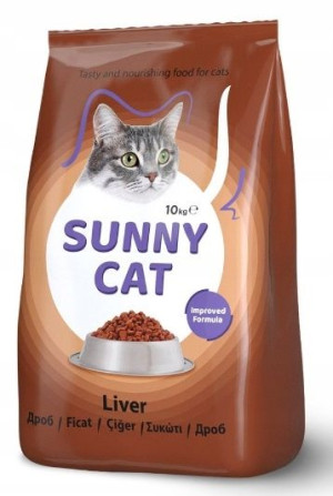 Sunny Cat Adult karma dla kota z wątróbką 10kg