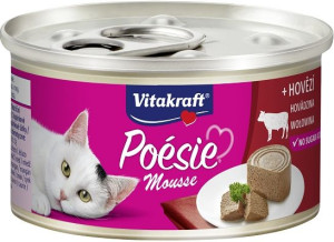 Vitakraft Cat Poesie mus wołowina 85g puszka