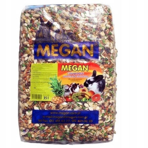 Megan Owocowy przysmak dla Gryzoni 35l worek