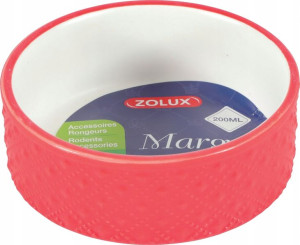 Zolux Miska Margot dla gryzoni 200ml czerwona