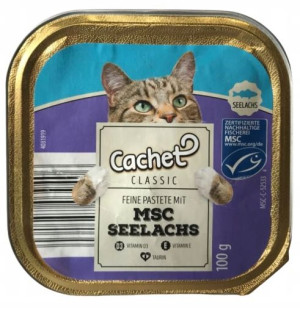 Cachet szalka dla kota czerniak 100g