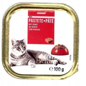 Denner Szalka dla kota z wołowiną 100g