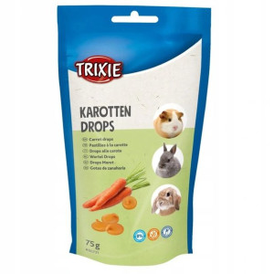 Trixie Dropsy dla Gryzoni o smak marchew 75g