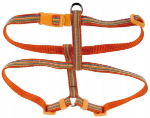 ZOLUX Szelki COLOR LINE 10mm pomarańczowe
