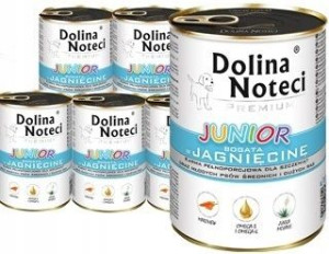 Dolina Noteci Junior Jagnięcina 12x400g