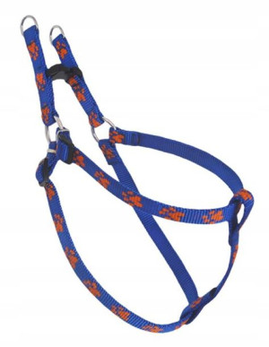 Chaba Szelki regulowane łapki 6-90cm nieb-orange