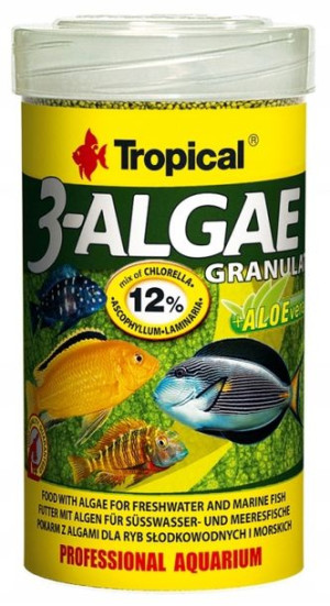 Tropical 3-Algae Granulat 100ml