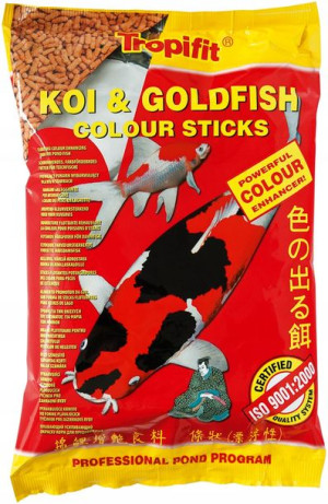 Tropical Pond Koi Goldfish Colour stick 1l