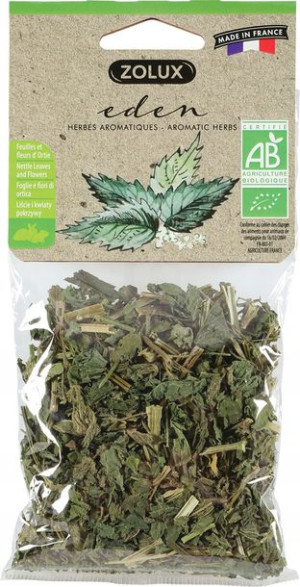 Zolux Liście i kwiaty pokrzywy BIO EDEN 20g